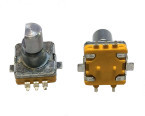 Энкодер с кнопкой EC11-1S-D5x4,5-F15 L15 F-SMT (№17.1)