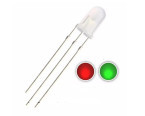 Светодиод 5мм FYL-5017EGW красно-зеленый матовый Светодиод 5мм FYL-5017EGW красно-зеленый матовый