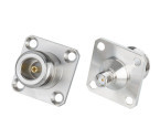 Разъем N гн - SMA гн с фланцем