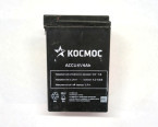 Аккумулятор свинцово-кислотный Космос 4V 4Ah