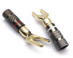 Разъем акустический лопатка Spade (U тип) NAKAMICHI