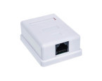 Розетка компьютерная - 1 гн (8P8C) RJ - 45 CAT 5Е